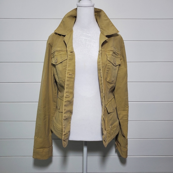 Lucky Brand Jackets & Blazers - Lucky‎ Brand Utility Military Jacket with Pockets Size M
